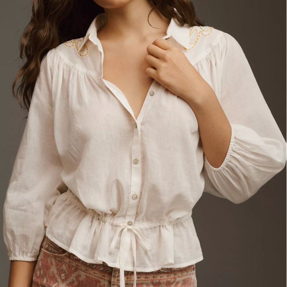 MOTHER Western Blouse